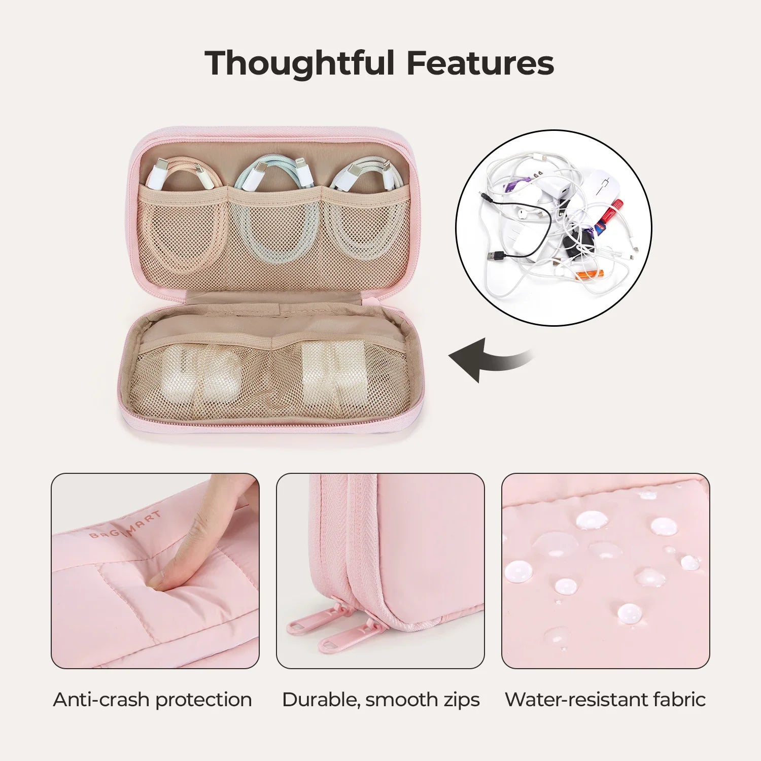 Organiseur électronique à bulles