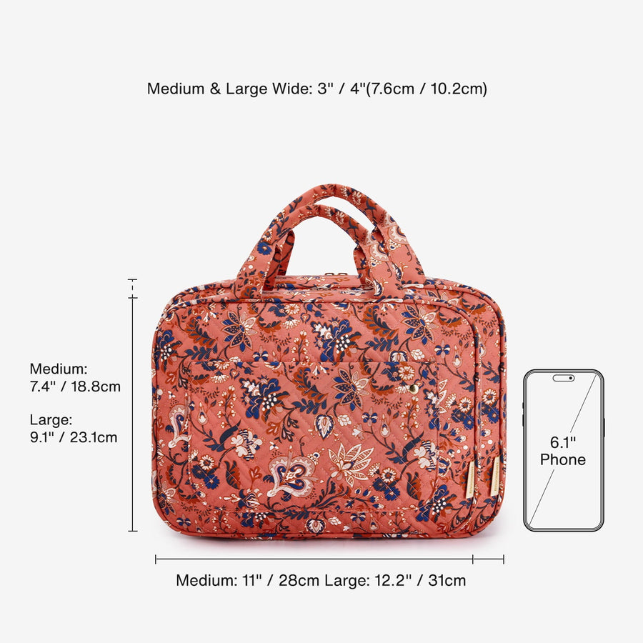 Trousse de toilette Bonchemin Red Floral The Space Saver 