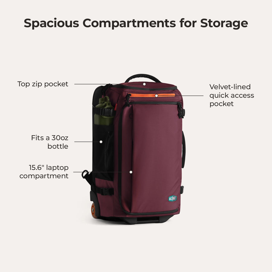 Sac à dos à roulettes Blast 43L 