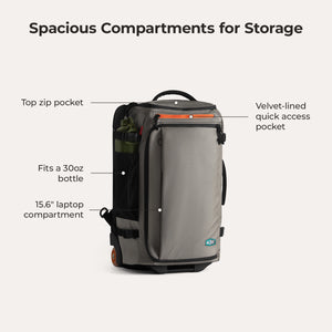 Sac à dos à roulettes Blast 43L 