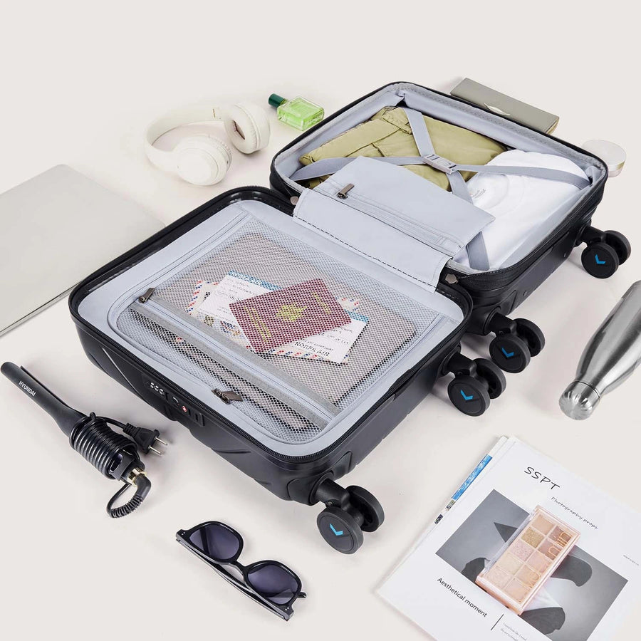 Valise cabine rigide légère Daren 16-20 pouces 