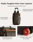 Sac à dos à roulettes Blast 43L 