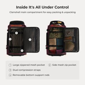 Sac à dos à roulettes Blast 43L 