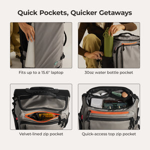 Sac à dos à roulettes Blast 43L 