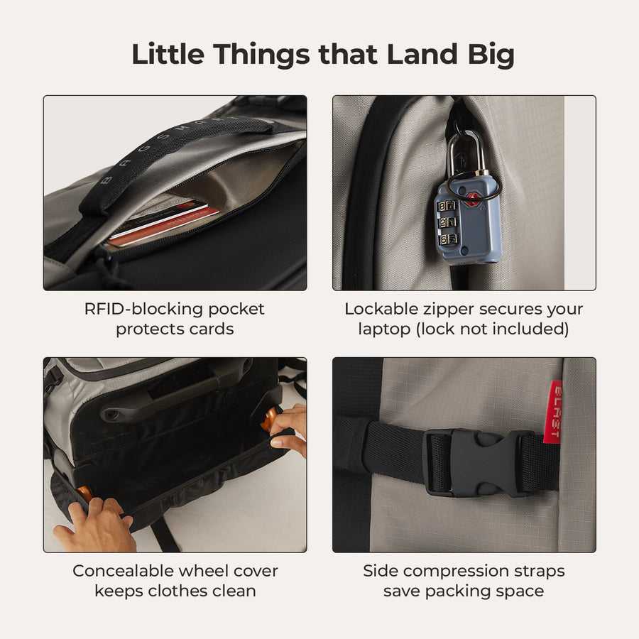 Sac à dos à roulettes Blast 43L 