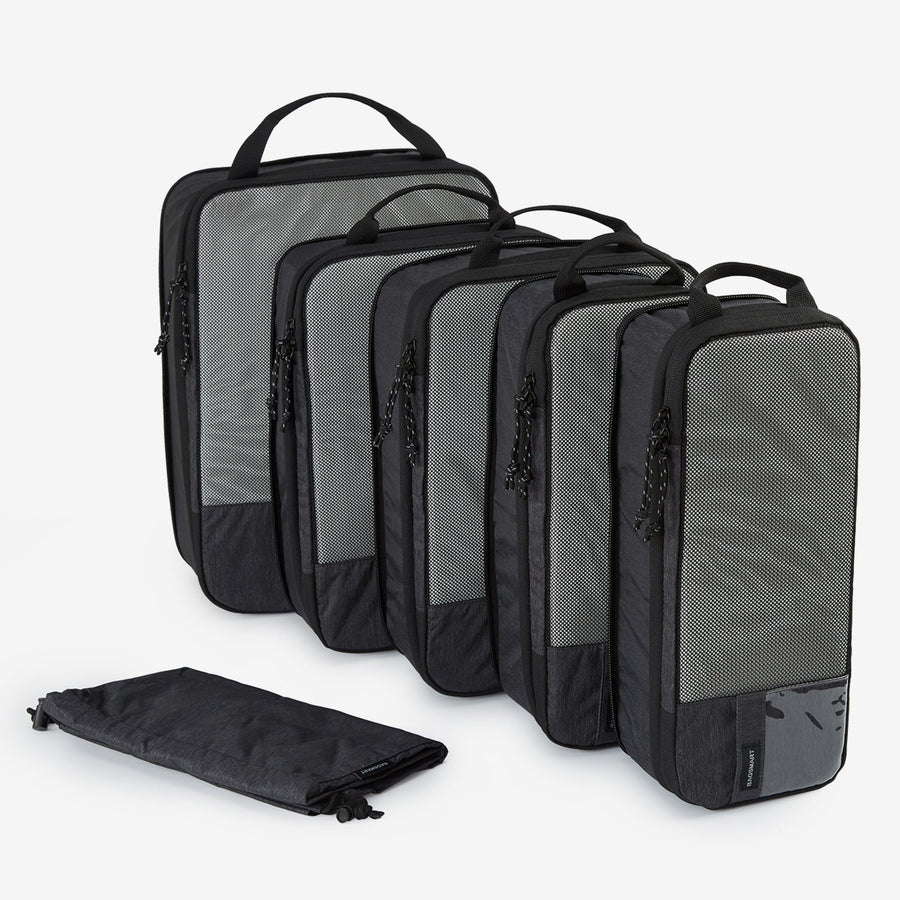 Carry-on packaging cubes for travel