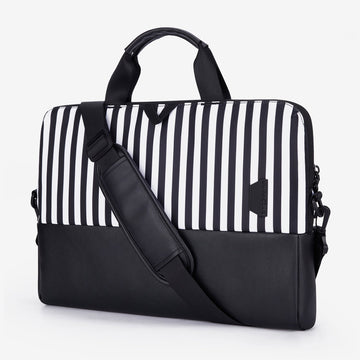 15.6 "Small striped bag for laptop