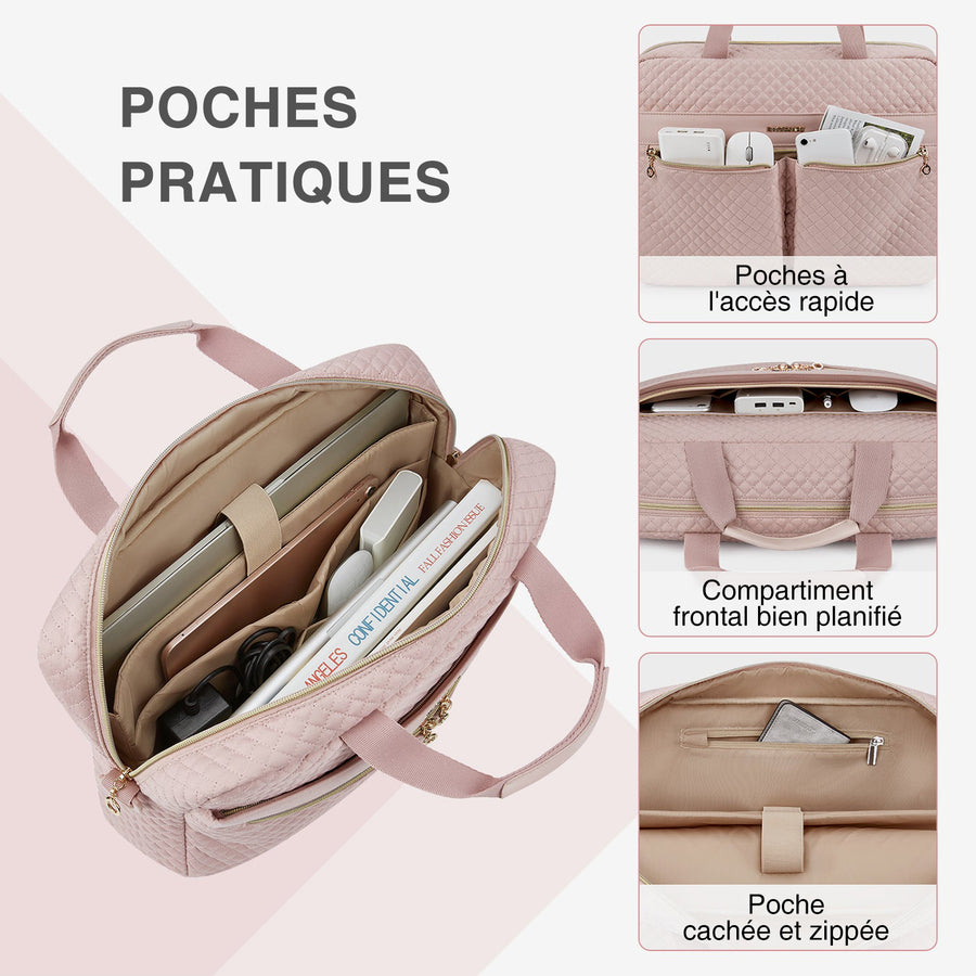 15.6“ Sacoche PC Portable Pour Femme