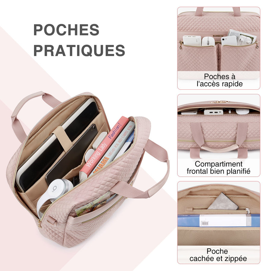 17.3" Sacoche PC Portable Pour Femme