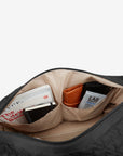 Travel duffle with shoe compartment
