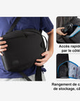 Anti -Theft -wasserdichte Tasche für Kamera und Laptop